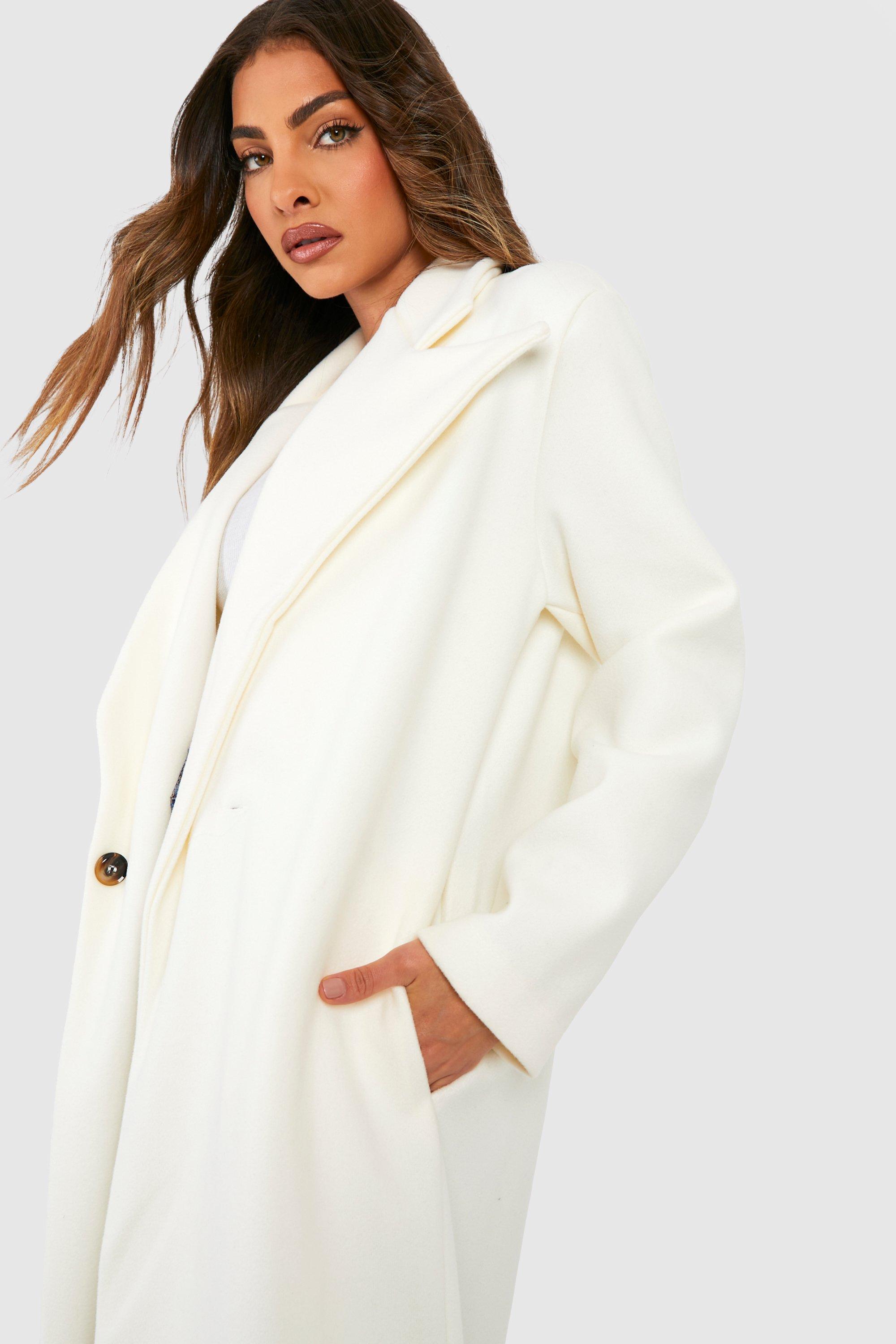 White coat boohoo sales